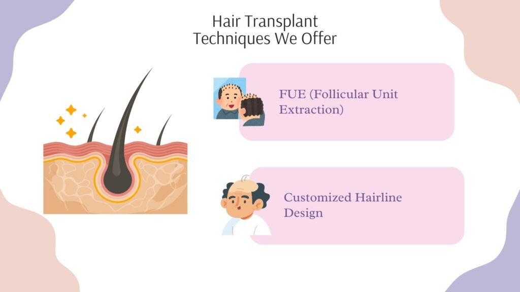 hair tranplant we offer